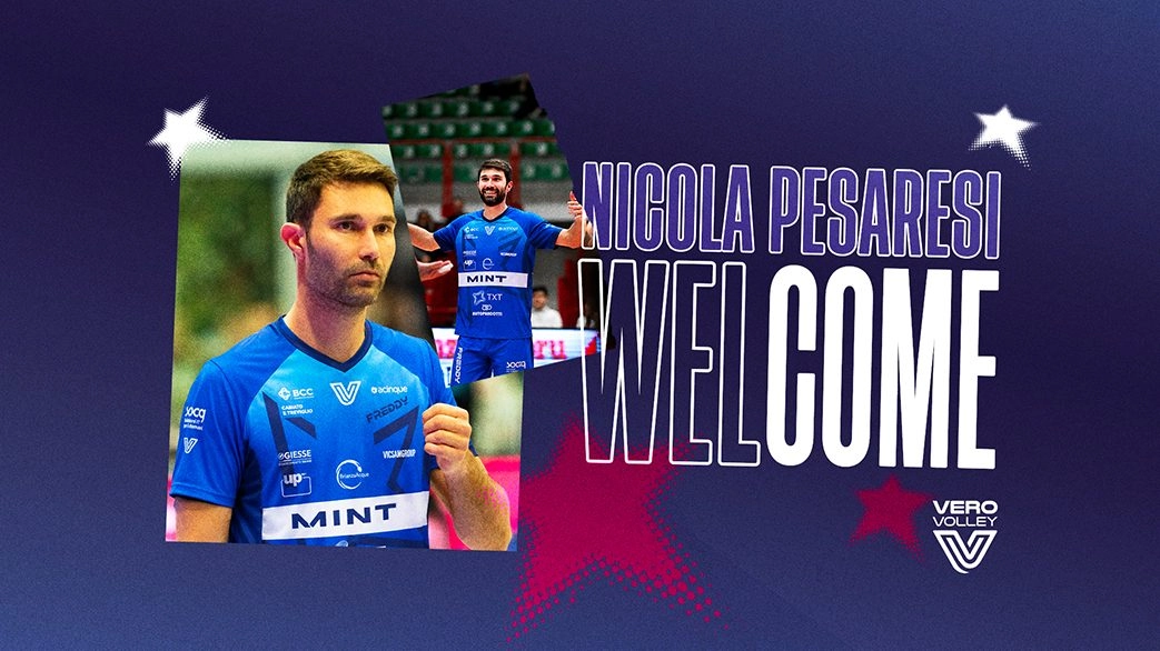 Nicola Pesaresi approda in Brianza con la Vero Volley